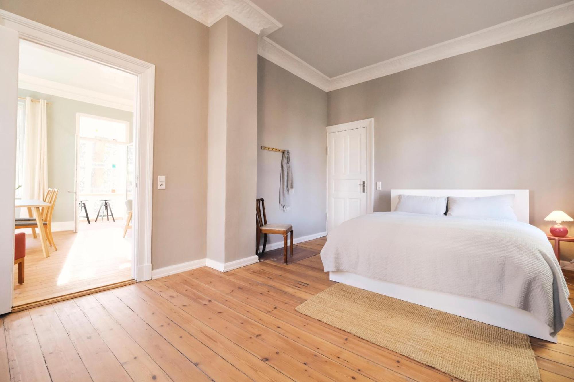 Villa Rosa - Charmante, Grosse Altbauwohnung Flensburg Luaran gambar