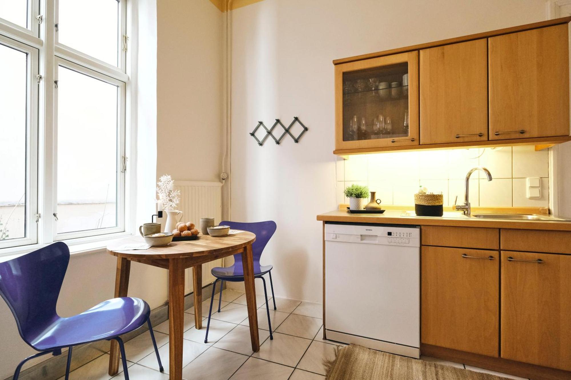 Villa Rosa - Charmante, Grosse Altbauwohnung Flensburg Luaran gambar